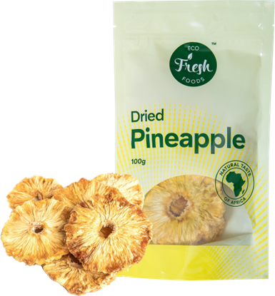 Picture of Eco fresh foods Dried pineapple 100 g