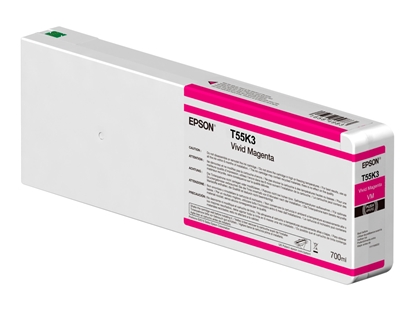 Attēls no Epson Ink Cartridge UltraChrome HDX/HD viv mag. 700 ml    T55K3N