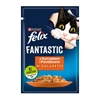Изображение Felix Fanstastic Chicken, Tomato - Wet Cat Food - 85 g