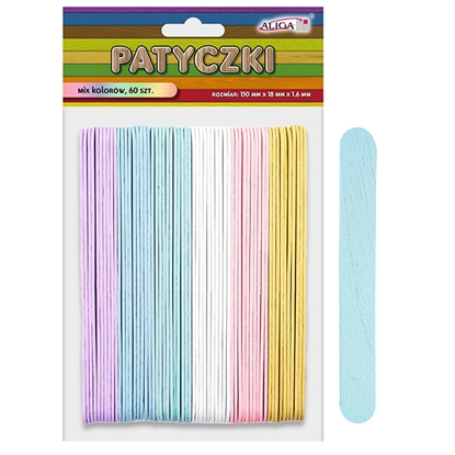 Picture of Fl. Kociņi 6-krāsas 60gab.