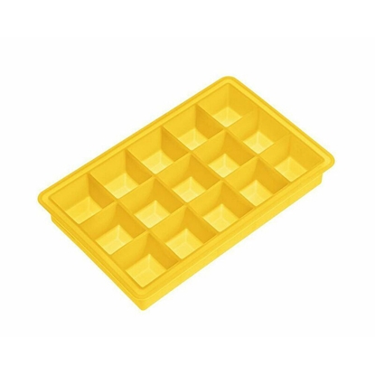 Picture of Forma ledus saldēšanai 3cm kubiciņi 12x19x3.4cm dzeltens, si