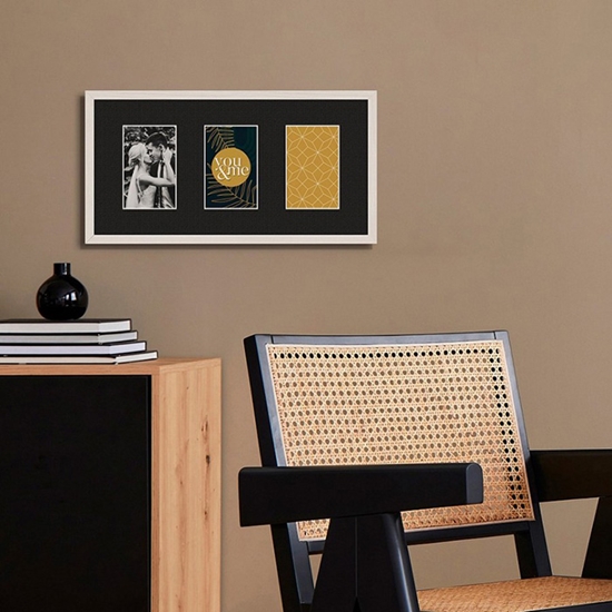 Picture of Fotorāmis Styler Kyoto 23x46 3x10x15 pelēkbalts