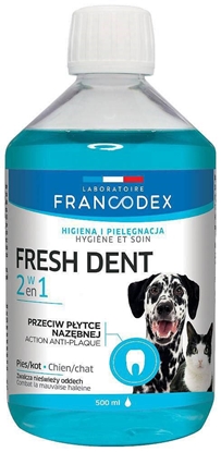 Attēls no Francodex PL Fresh dent - pyn do higieny jamy ustnej dla psów i kotów 500 ml
