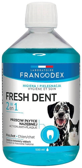 Picture of Francodex PL Fresh dent - pyn do higieny jamy ustnej dla psów i kotów 500 ml
