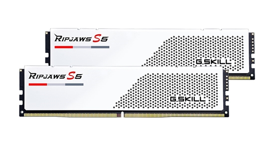 Picture of G.Skill Ripjaws F5-6000J3040G32GX2-RS5W memory module 64 GB 2 x 32 GB DDR5 6000 MHz