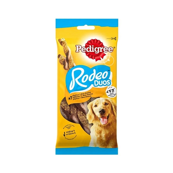 Picture of Gardums suņiem Pedigree C&T Rodeo ar liellopa gaļu 7gab. 123