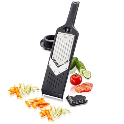 Picture of GEFU Julienne VIOLI 2.0 slicer Manual Black ABS synthetics, Stainless steel