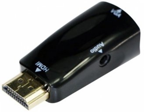 Picture of Gembird HDMI Male - VGA Female + 3.5 mm Audio Cable Full HD