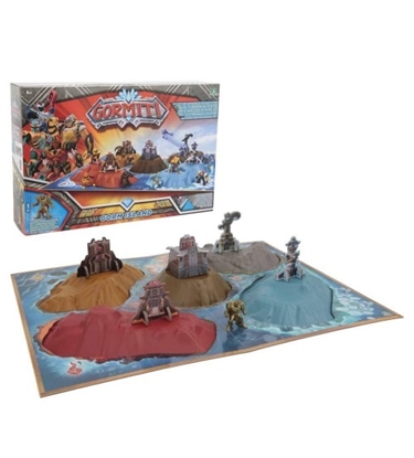 Picture of Gormiti Island Gorm rotaļu komplekts (pamatne, 5 salas un 1 figūriņa 7 cm) 08000GRM