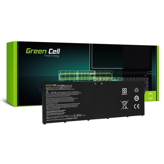 Изображение Green Cell AC72 laptop spare part Battery