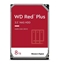 Изображение HDD|WESTERN DIGITAL|Red Plus|8TB|SATA|256 MB|5640 rpm|3,5"|WD80EFPX