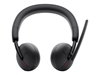 Изображение Dell On-Ear Headset WL3024 Built-in microphone Wireless Black