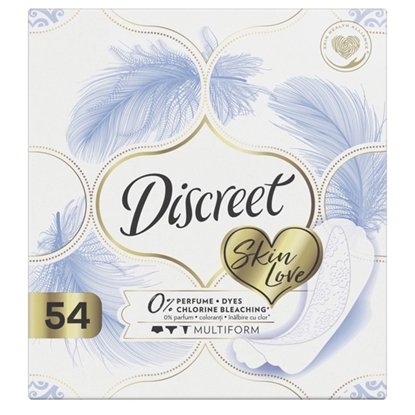 Attēls no Hig.ieliktnīši Discreet Multiform Pure White Cotton 54gab.