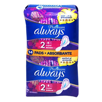 Picture of Hig.paketes Always Pad Ultra Platinum Super Duo 14gab.