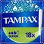 Изображение Hig.tamponi Tampax Plastic Free Super 18gab.