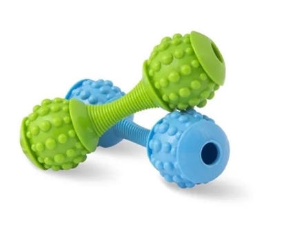 Изображение HILTON Dental Dumbbell in Thermoplastic Rubber 15 cm - dog toy - 1 piece