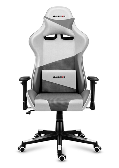 Picture of Huzaro Force 6.2 PC gaming chair Bucket (cradle) seat Grey, White
