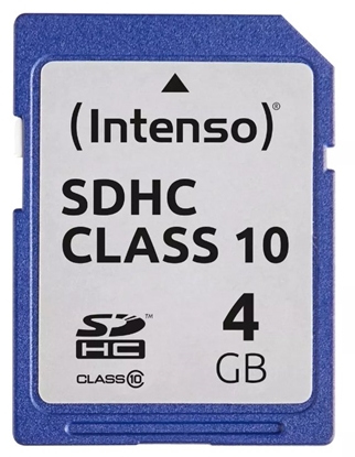 Picture of Intenso SDHC Card            4GB Class 10