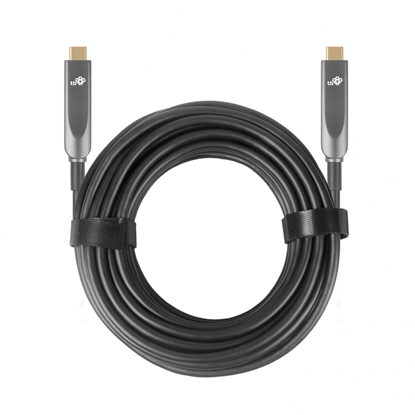 Attēls no Kabel video USB C-C optyczny 4K hybryda 5m