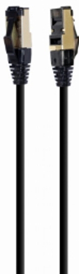 Picture of Kabelis Gembird S/ FTP Cat. 8 LSZH Patch Cord Black 7.5 m