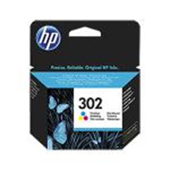 Изображение Kārtridžs HP 302 F6U65AE 165lp. krāsains