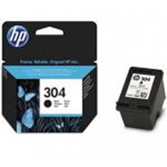 Изображение Kārtridžs HP 304 N9K06AE melns
