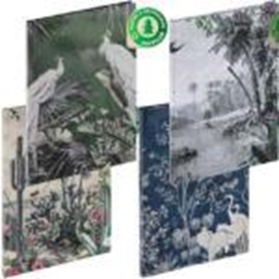 Picture of Klade A4/96 lapas līniju no pārstrādāta papīra,  cietos vakos