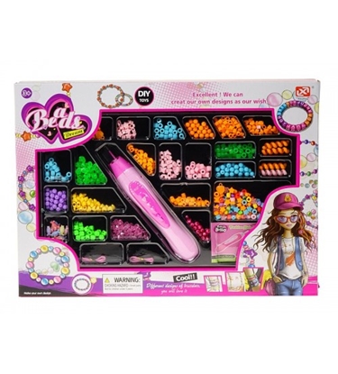 Attēls no Kreļļu izgatavošanas komplekts ar platsm krellēm 49x35x5,5 cm 568891