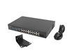 Picture of Lanberg Switch rack 19" POE+ 16x 100MB /2X COMBO GIGABIT ETHERNET 250W