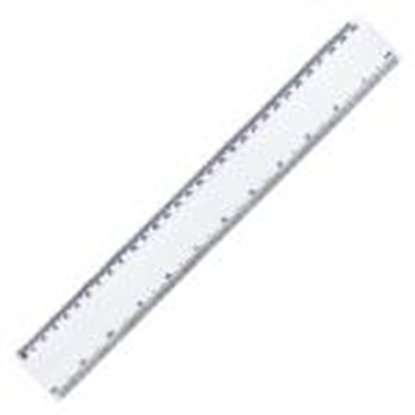 Picture of Lineāls 30cm,  caurspīdīgs CN