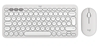 Изображение Logitech Pebble 2 Combo keyboard Mouse included RF Wireless + Bluetooth QWERTY US International White