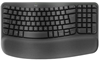 Picture of Logitech Wave Keys keyboard RF Wireless + Bluetooth QWERTY US International Graphite