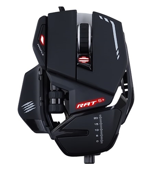 Picture of Mad Catz R.A.T. 6+ mouse Right-hand USB Type-A Optical 12000 DPI