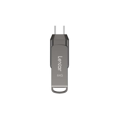 Attēls no MEMORY DRIVE FLASH USB3.1 64GB/D400 LJDD400064G-BNQNG LEXAR