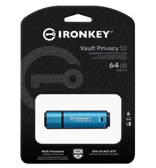 Picture of MEMORY DRIVE FLASH USB3.2 64GB/IKVP50/64GB KINGSTON