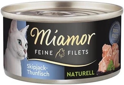 Attēls no MIAMOR Feine Filets Naturell Tuna - wet cat food - 80g