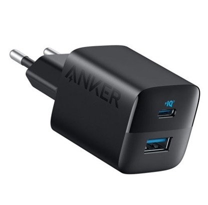 Attēls no Ładowarka sieciowa 323 33W 1xUSB-A 1xUSB-C czarna 