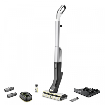 Picture of Vacuum Cleaner|KARCHER|dry&wet|Stick vacuum|Grey/Black|Bagless|Battery|1.056-400.0