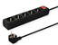 Attēls no Pagarinātājs Savio Power Strip 5-way 3m
