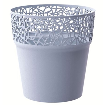 Attēls no Puķu pods Tree pelēks d17.5cm