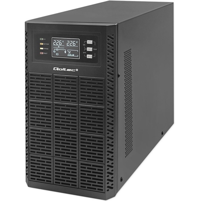 Attēls no Zasilacz awaryjny UPS 3kVA | 3000W | Power Factor 1.0 | LCD | EPO| USB | On-line 