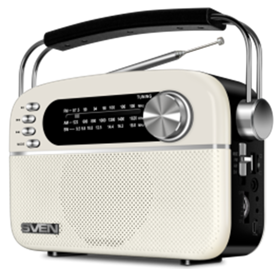 Picture of Radio uztvērējs Sven SRP-505 White