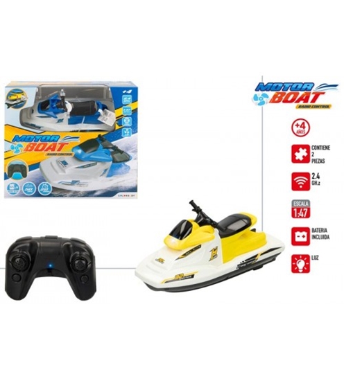 Picture of Radiovadāmāis ūdens motocikls (USB) dažādas 22 cm 1:47 4+ CB49987