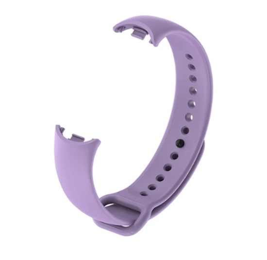 Picture of Riff Silikona siksniņa priekš Xiaomi Mi Band 8 / Mi Band 9 series Light purple