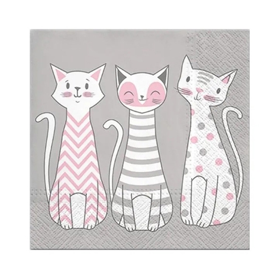 Picture of Salvetes 33X33cm Glam Cats