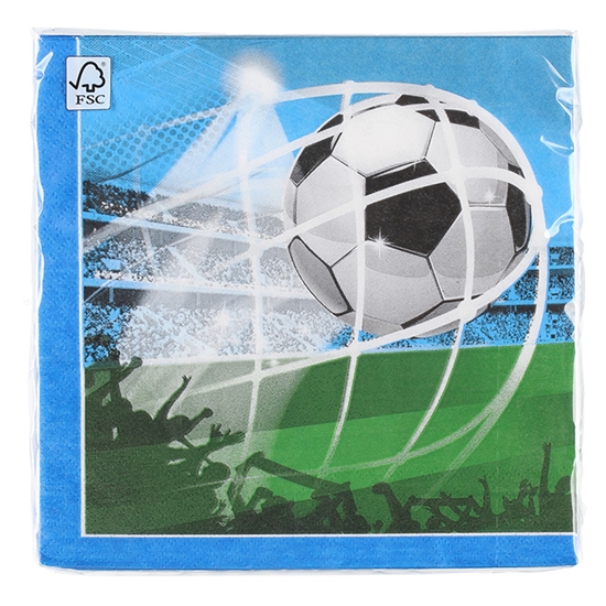 Picture of Salvetes Soccer Fans 33x33cm 20gab.