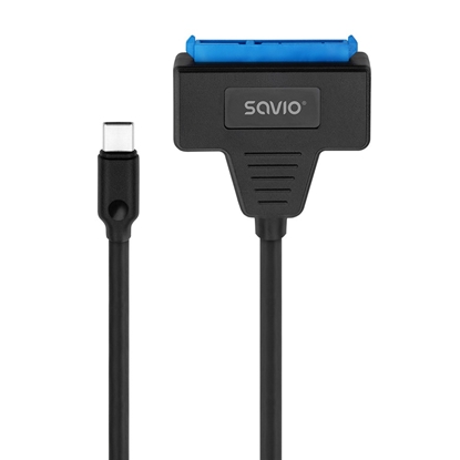 Attēls no SAVIO AK-69 Adapter USB-C 3.1 Gen 1 (M) - SATA (F) for 2.5" drives