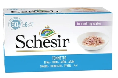 Attēls no SCHESIR in cooking water Tuna - wet cat food - 6 x 50 g