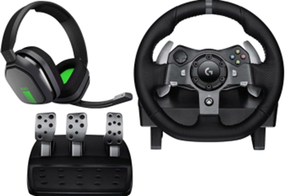 Picture of Spēļu stūre Logitech G920 Racing Wheel + Astro A10 komplekts