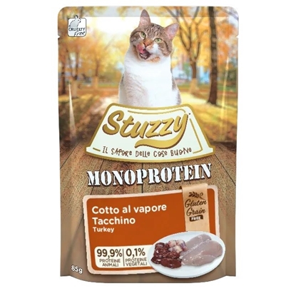 Attēls no STUZZY Monoprotein Turkey - wet cat food - 85 g